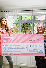Ann Kingston from London won £1,000